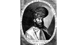 Portretul lui Mihai Viteazul realizat la Praga de artistul flamand Egidius Sadeler, în 1601 (© Wikimedia Commons)