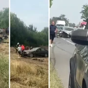 accident pe dn2 in ialomita foto captura video png