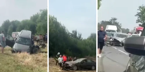 accident pe dn2 in ialomita foto captura video png