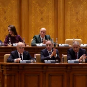 Dezbaterea și votul bugetului de stat pe 2026 în ședința comună a Parlamentului. FOTO Inquam Photos / Octav Ganea