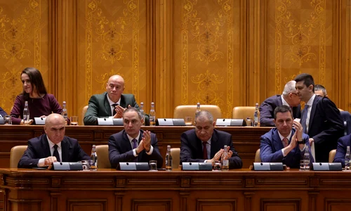 Dezbaterea și votul bugetului de stat pe 2026 în ședința comună a Parlamentului. FOTO Inquam Photos / Octav Ganea
