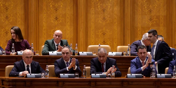 Dezbaterea și votul bugetului de stat pe 2026 în ședința comună a Parlamentului. FOTO Inquam Photos / Octav Ganea