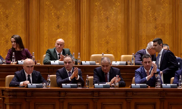 Dezbaterea și votul bugetului de stat pe 2026 în ședința comună a Parlamentului. FOTO Inquam Photos / Octav Ganea