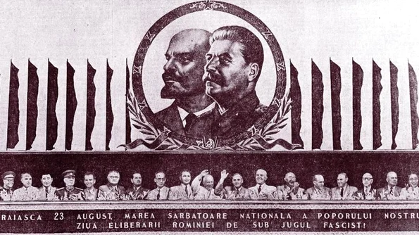 FOTO 23 August şi ironia Istoriei Început cu scandal, sfârşit cu butaforie jpeg