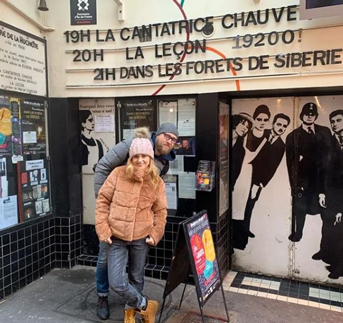 Simona Gherghe și Răzvan Săndulescu au fugit două zile la Paris