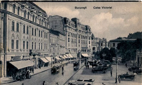 București. Calea Victoriei – Piața Teatrului, în anul 1929 (© iMAGO Romaniae)