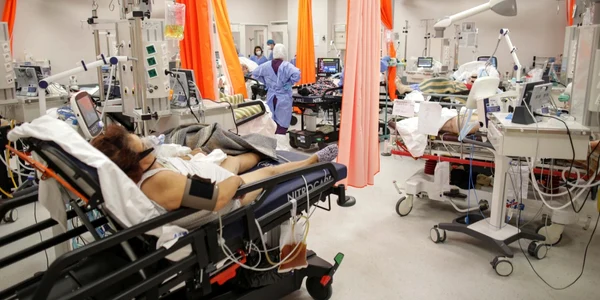 Unitatea Primiri Urgente spital Bagdasar Arseni 19 octombrie 2021 bolanvi covid10 coronavirusFOTO Inquam Photos / Octav Ganea