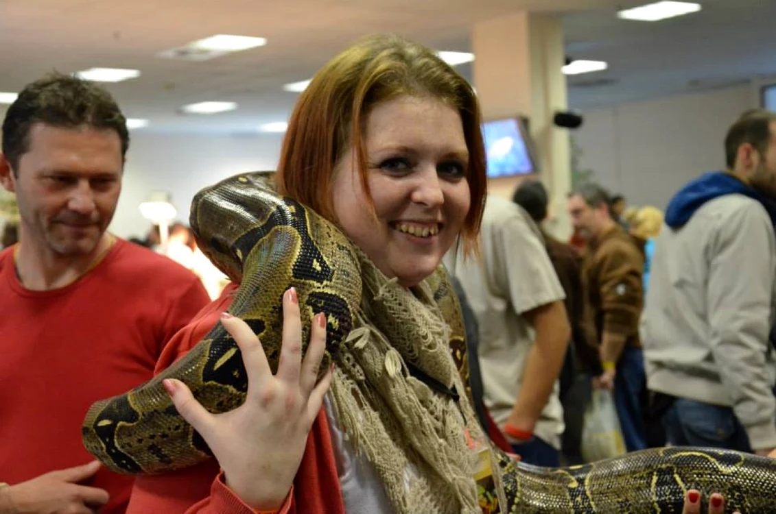 Băimareanca pasionată de animale exotice FOTO Dragos Hojda/Adevarul