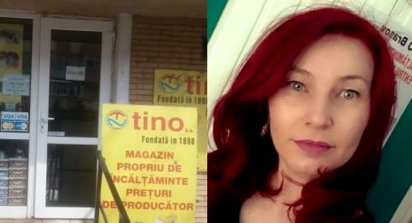 Mioara Diaconescu invită clienţii să-i treacă pragul magazinului FOTO Facebook