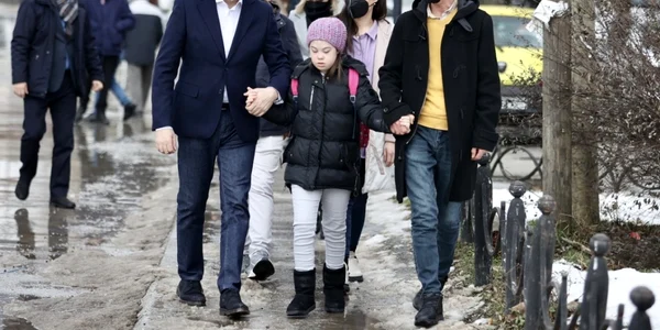 presedinte stevo pendarovski si fetita sindom down 01 foto Kristijan Georgievski
