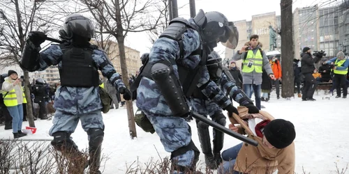 Protest susţinere Alexei Navalnîi - Rusia / 23 ian 2021 / FOTO EPA - EFE