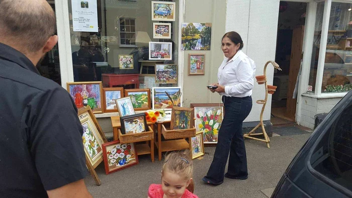 Luminiţa Pătrăţeanu, expoziţie de pictură la Warminister