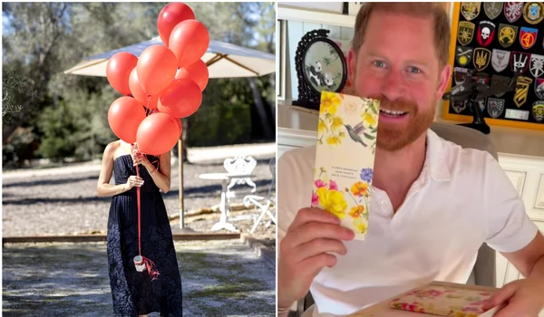 Meghan Markle și Prințul Harry în clipul de Valentines   Instagram jpg