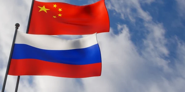 Drapeluri Rusia şi China Foto Shutterstock