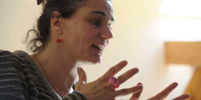 Maia Morgenstern, la conferinţa „Crosul roz împotriva cancerului de sân” FOTO: Asociaţia Casiopeea