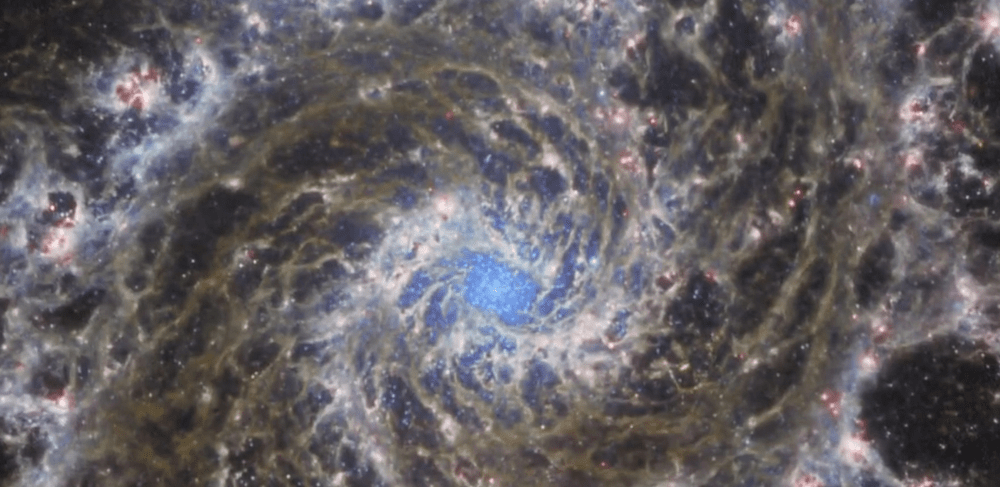 Imagini spectaculoase prezentate de NASA cu „Galaxia Fantomă“