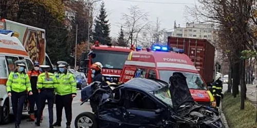 accident teribil pitesti cartier prundu tir foto ipj arges