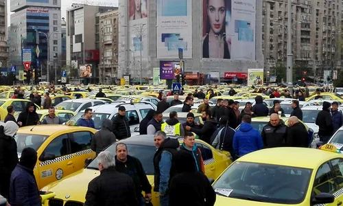 Protestul mașinilor galbene jpeg