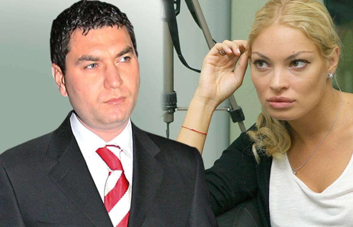 În timpul mariajului cu Boureanu, blonda a rămas însărcinată cu fostul şef de la Dinamo, atunci însurat cu MihaelaFoto: Click!