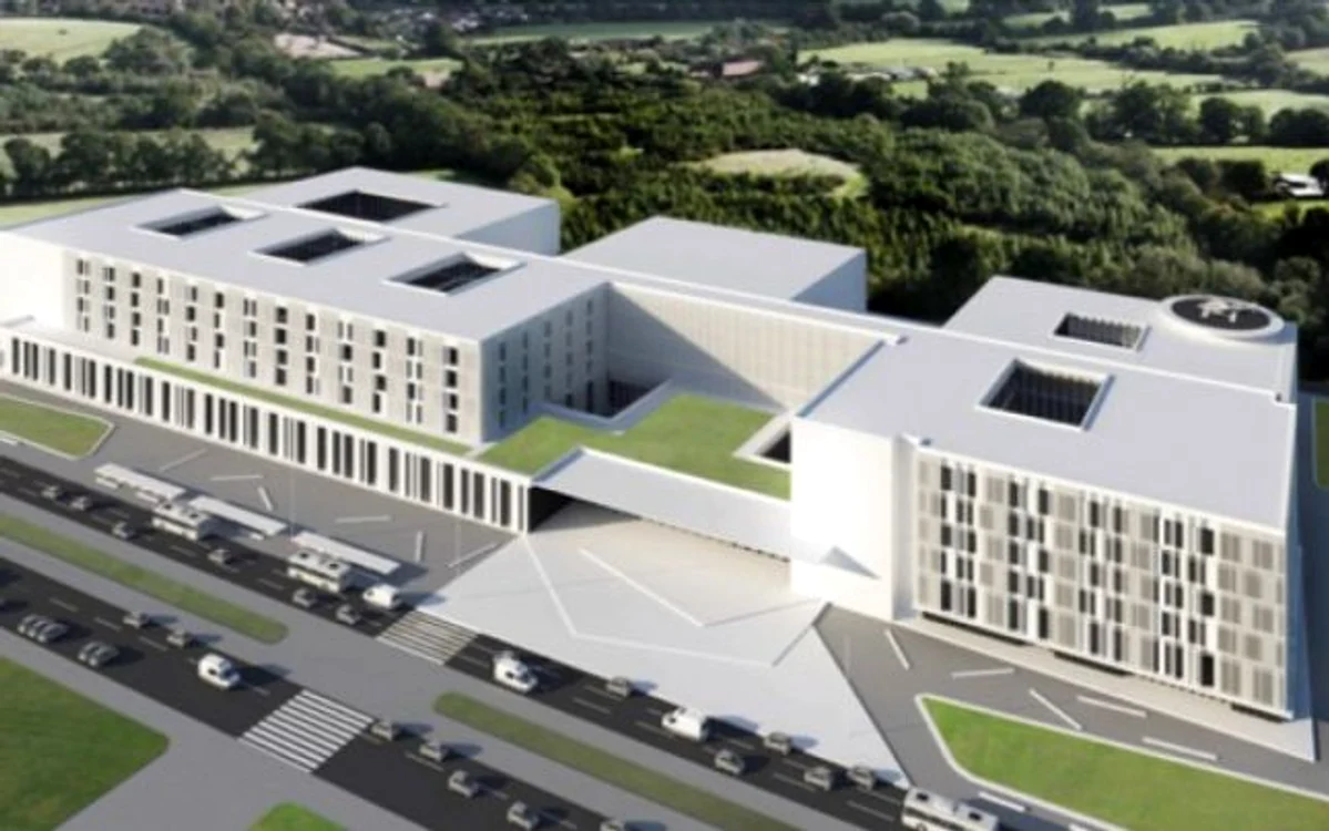 Aşa urmează să arate Spitalul Regional din Cluj conform documentaţiei întocmite de Banca Europeană de Investiţii şi de mai multe firme de consultanţă. FOTO: Pressone