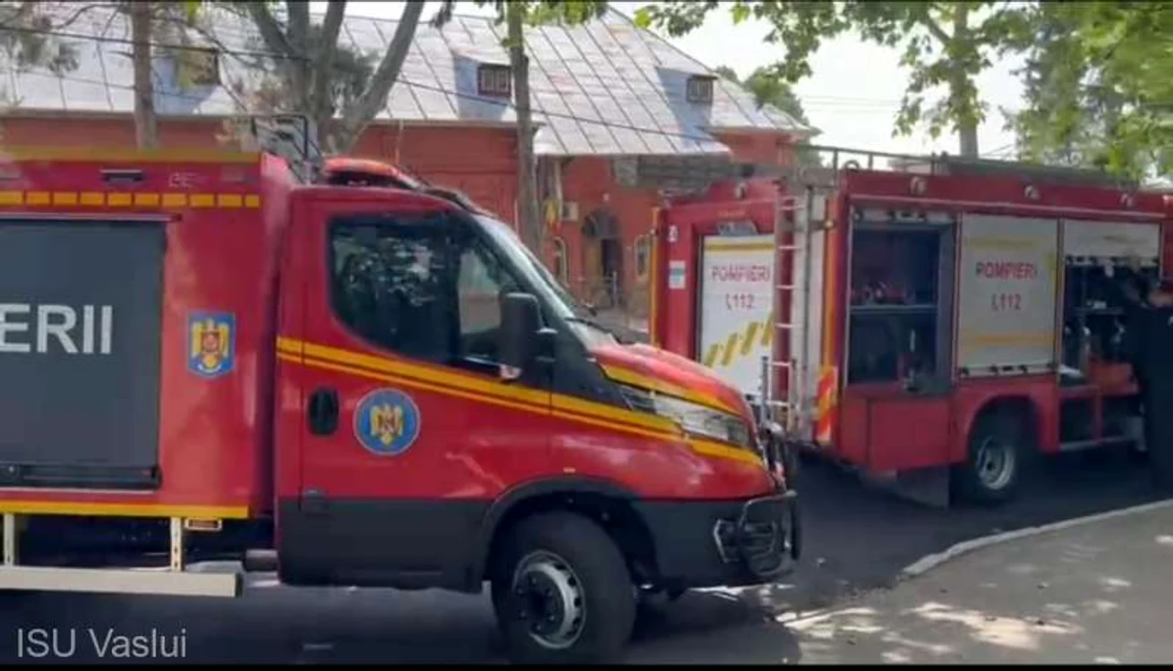 pompieri vaslui FOTO ISU Vaslui
