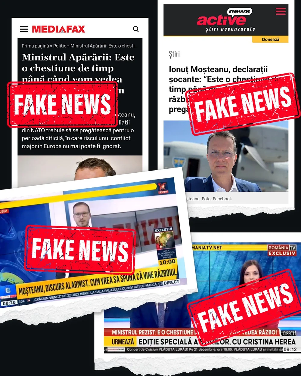 Ministrul Apărării acuză presa de fake news și anunță sesizarea CNA: „Un fals grosolan”