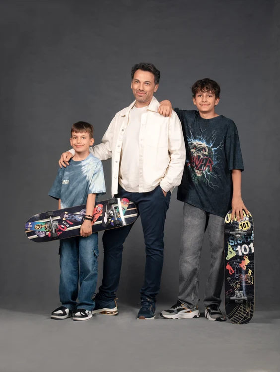 Chef Ștefan Popescu și copiii lui  FOTO Sorin Stana, OK România (6) jpg