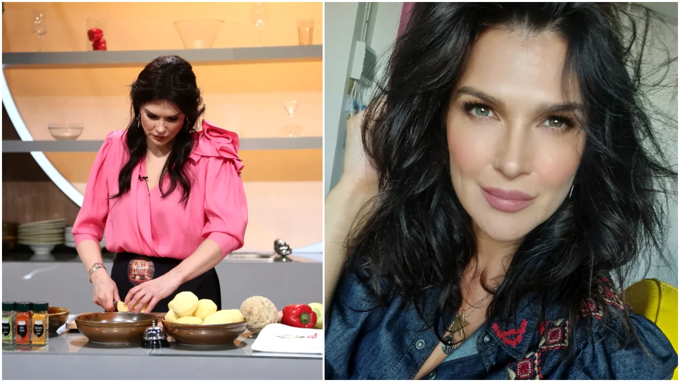 Rețeta delicioasă a actriței. Foto: colaj Facebook Monica Bîrlădeanu
