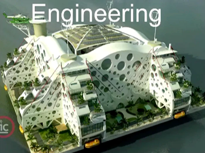 Acest oraș plutitor este un proiect timpuriu realizat de fostul inginer Google