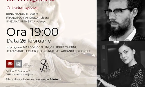 Recital ABARIS de Dragobete, la Palatul Suțu