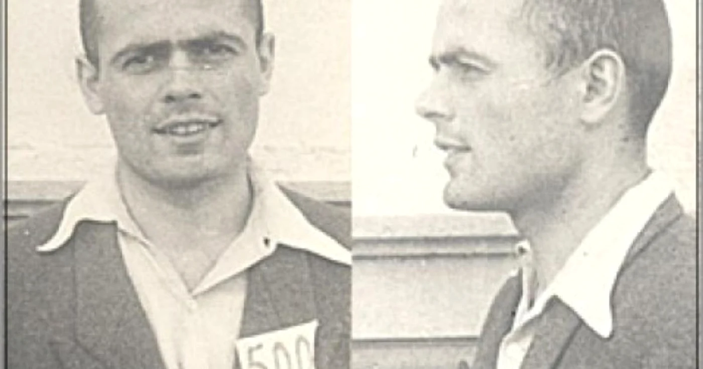 Eugen Ţurcanu, la arestarea sa Foto arhivă