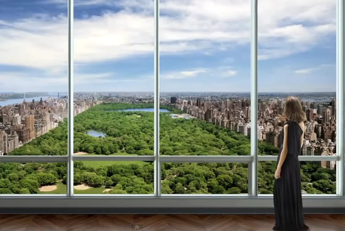 
    Unul din cele mai frumoase lucruri pe care acest apartament le oferă este privelişteaFoto: Captură video  