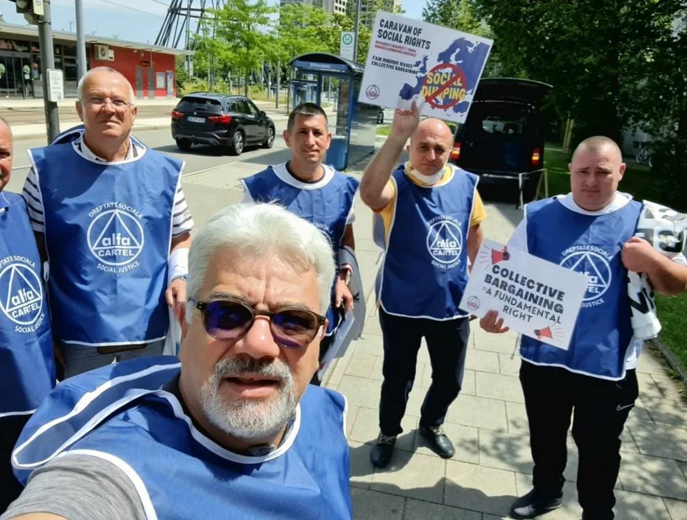 Imagine: Facebook / Confederaţia Sindicală „Cartel Alfa”
