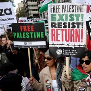 Miting pro Palestina la Londra. FOTO EPA-EFE