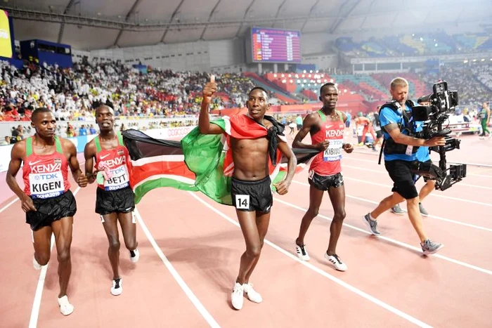 Alergările pe distanțe lungi sunt dominate la Campionatele Mondiale de atleții kenyeniFoto: Guliver/ GettyImages
