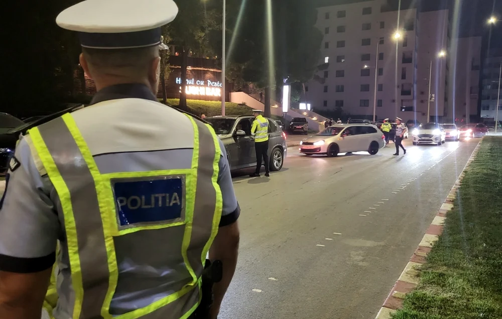 Polițist de la Rutieră FOTO: arvivă IPJ Constanța