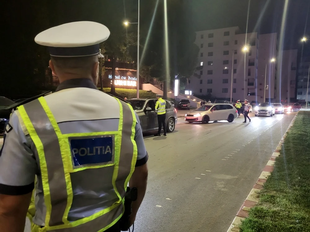 Poliţist depistat în trafic de colegii săi cu permisul suspendat. Foto: IPJ Constanța (Arhivă)