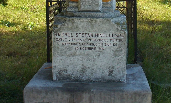 «Monumentele Marelui Război»: Monumentul eroului Ștefan Minculescu, din Valea Lungă, județul Dâmbovița jpeg