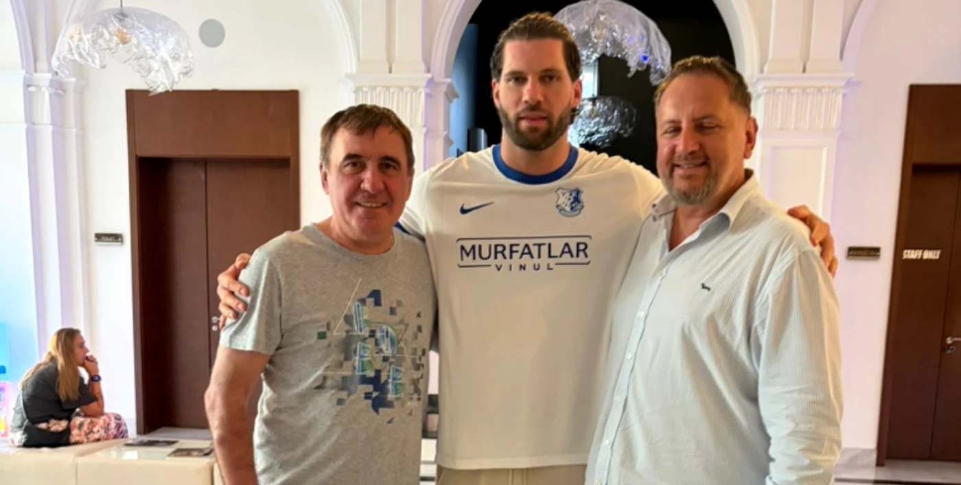 Gheorghe Hagi, Florian Munteanu și Eduard Irimia 