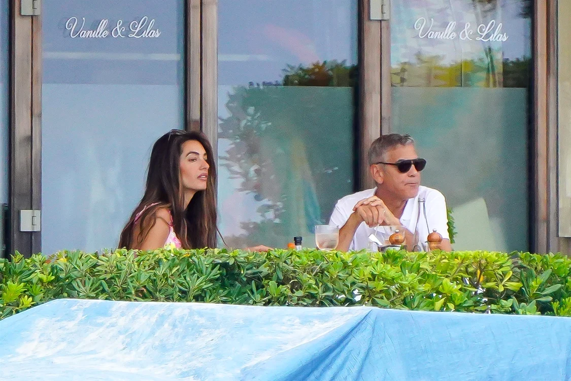 Amal și George Clooney, vacanță romantică la St Tropez, Profimedia (1) jpg