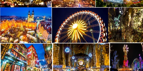 Târgurile de Crăciun recomandate de internauții români Foto Colaj