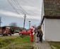 Moș Crăciun vine cu autospeciala de pompieri FOTO Ștefan Both