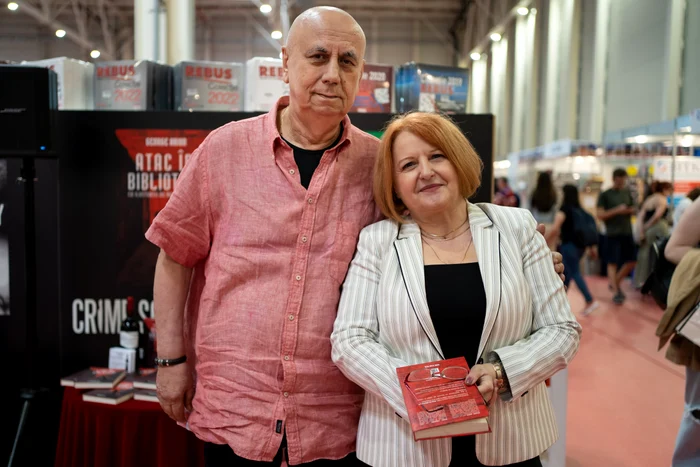 George Arion, alături de Daniela Zeca Buzdura, la Bookfest