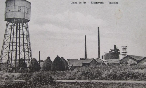 Uzina de fier din Călan, în perioada interbelică (© iMAGO Romaniae)
