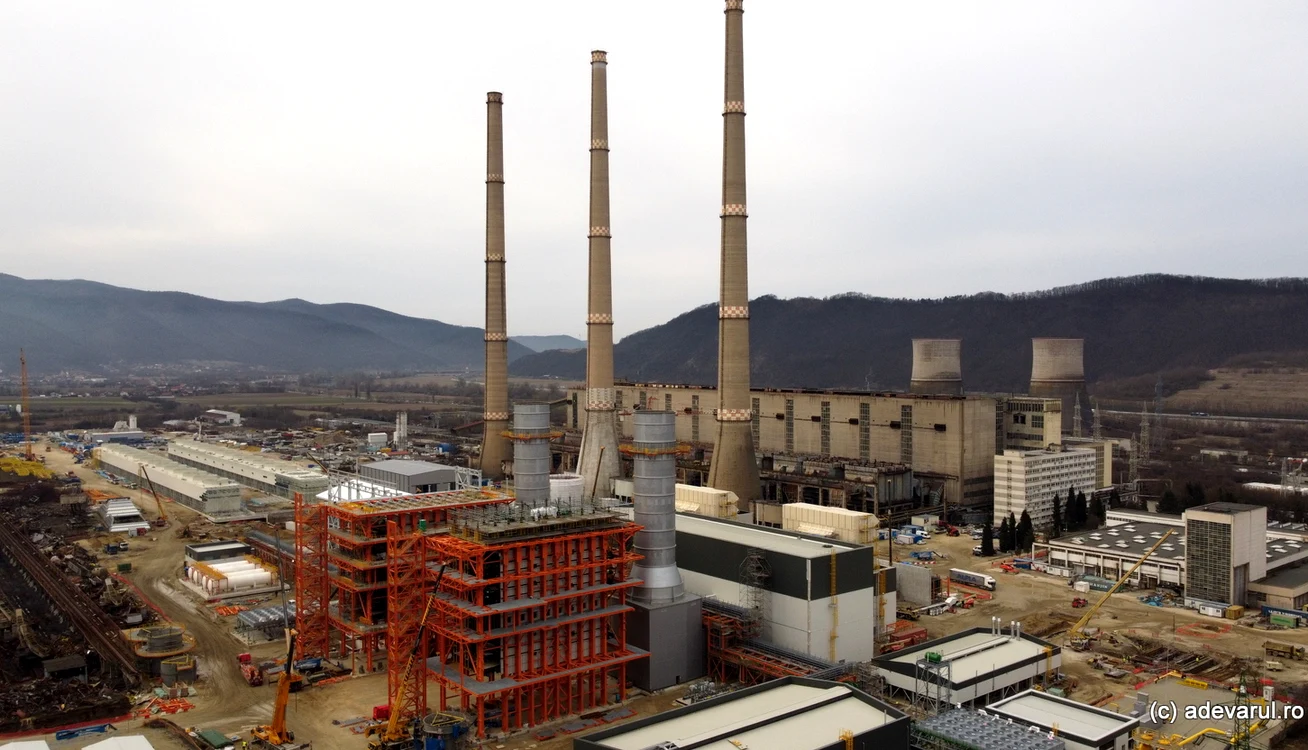Termocentrala Mintia. Foto: Daniel Guță. ADEVĂRUL