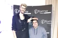 Antonio (2,2 metri) și reporterul Click! Gheorghe Chelu (1,80 metri) jpeg