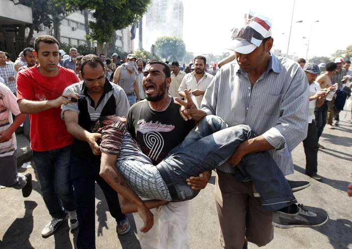 Luni a avut loc cel mai sângeros episod din ultimul an în Egipt. FOTO: Reuters