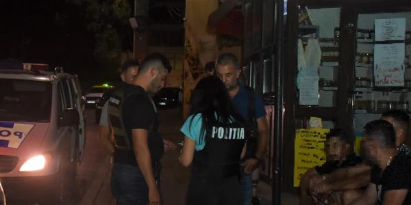 actiune politie noaptea - foto ipj olt