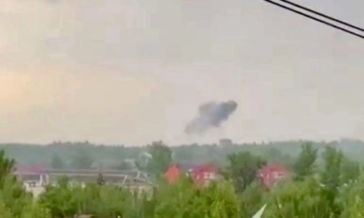 Drone ucrainene au atacat o fabrică chimică din apropierea Moscovei FOTO: Telegram / Astra