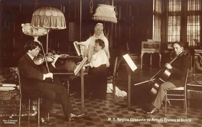 thumbnail Fotografie cu George Enescu copil, Muzeul Național de Istorie a României Enescu și Minotaurul jpg
